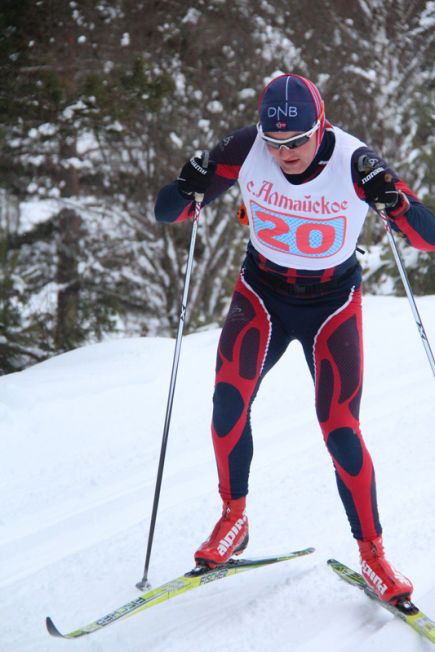 В селе Алтайском прошёл 50-километровый лыжный марафон «АлтайSKIй» (фото).