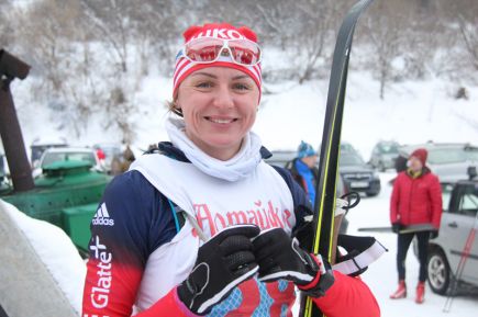 В селе Алтайском прошёл 50-километровый лыжный марафон «АлтайSKIй» (фото).