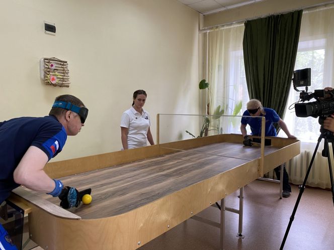 Бийск впервые принял чемпионат Сибири и Дальнего Востока по настольному теннису (спорт слепых)