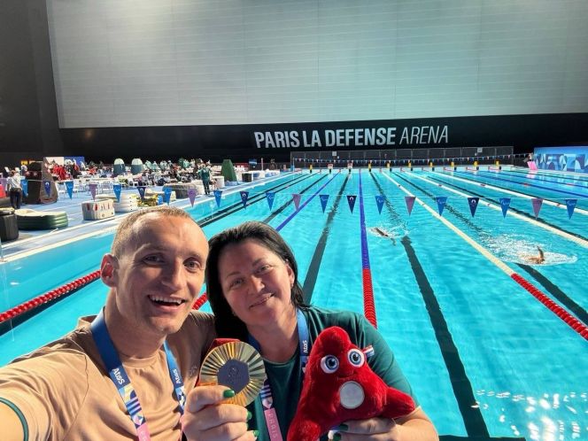 Первую золотую медаль Паралимпиады нашей команде принес Андрей Калина (Санкт-Петербург), став чемпионом в заплыве на дистанции 100 метров брассом в классе SB8