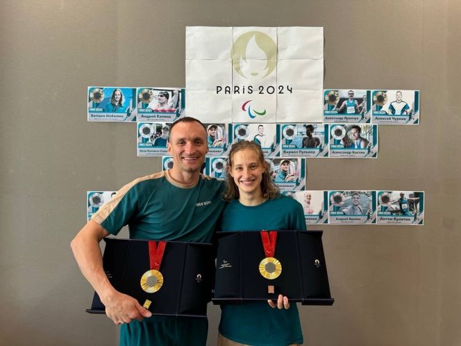 На фото пловцы Андрей Калина и Виктория Шабалина. Фото: ПКР