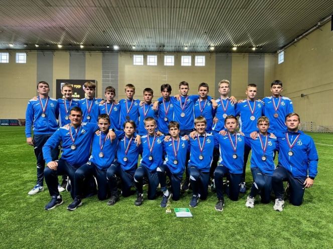 Команда Академии «Динамо» (U15) завоевала бронзу финального этапа первенства Сибири и Дальнего Востока