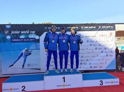 Виктор Муштаков - обладатель трёх медалей итальянского этапа Кубка мира среди нео-сеньоров.