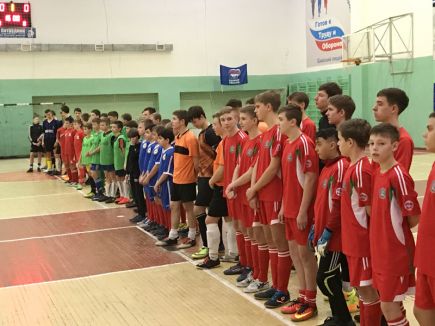 В Бийске прошли игры краевого этапа Общероссийского проекта «Мини-футбол – в школу».