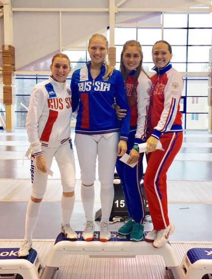 Саблистка Виктория Ковалёва – бронзовый призёр Всероссийских соревнований на «Озере Круглом».