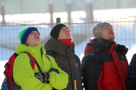 В Барнауле прошёл седьмой этап Кубка России по ледолазанию на трудность.
