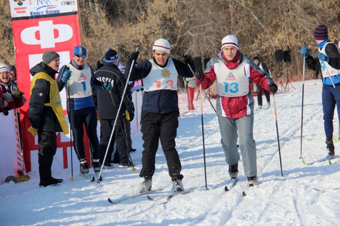 4 марта. Барнаул. Лыжная база "Стройгаз". Краевая лыжная Спартакиада госслужащих. 