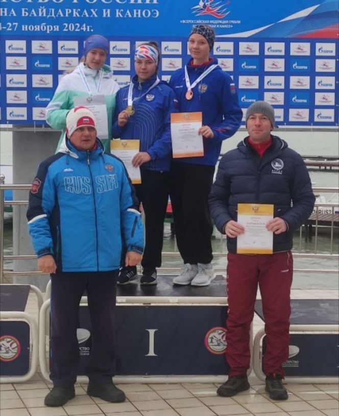 Каноистка СШОР имени Костенко Мария Харитонова выиграла марафон на юниорском первенстве России (U19)