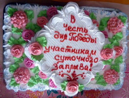 Сибирские моржи совершили в Барнауле суточный эстафетный заплыв в ледяной воде, посвящённый Дню защитника Отечества и 72-й годовщине  Победы в Великой Отечественной войне.