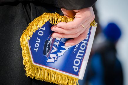 Тренеры и игроки СДЮШОР «Алтай» провели мастер-класс в Тюменцево.