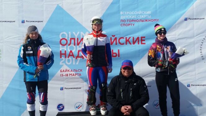 Софья Назаренко - победительница Всероссийских детско-юношеских соревнований "Олимпийские надежды". 