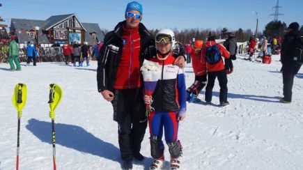 Софья Назаренко - победительница Всероссийских детско-юношеских соревнований "Олимпийские надежды". 