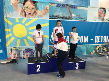 Артём Дудин – победитель, Мария Ланговая – бронзовый призёр всероссийских соревнований по плаванию среди лиц с интеллектуальными нарушениями.
