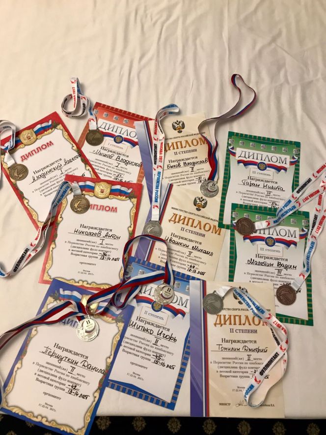 Алтайские спортсмены - победители и призёры первенства России.