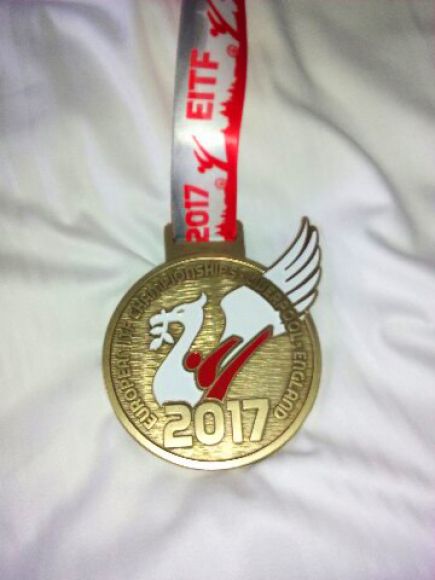 Воспитанник барнаульской ДЮСШ № 10 Никита Дёмин – победитель первенства Европы по тхэквондо ИТФ.