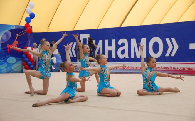 Олимпийская чемпионка Маргарита Мамун посетила соревнования на Кубок Алтайского края «Динамо – детям России» (фото).