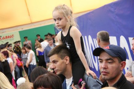 Олимпийская чемпионка Маргарита Мамун посетила соревнования на Кубок Алтайского края «Динамо – детям России» (фото).