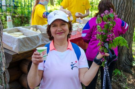 Более трёх с половиной тысяч человек посетили День ходьбы на барнаульской «Трассе Здоровья».