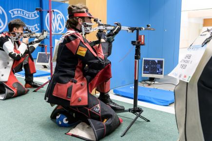 Сергей Каменский завоевал вторую медаль на этапе Кубка мира в Мюнхене, повторив в квалификации мировой рекорд.