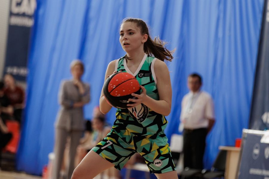 Фрагменты матча девушек Алтайский край - Республика Бурятия. Фото: ШБЛ "КЭС-Баскет"