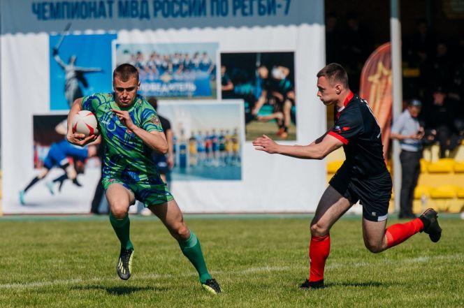 Команда БЮИ стала седьмой на чемпионате страны по регби-7 среди образовательных учреждений МВД России