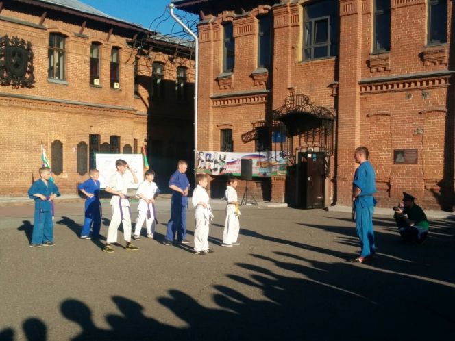 Представители краевой федерации кудо приняли участие во Всероссийской акции «Боевой расчёт – 2017».