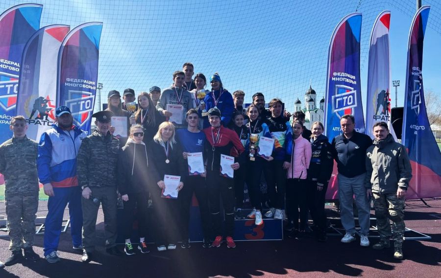 Студенты АлтГУ выиграли многоборье ГТО в зачёт краевой универсиады