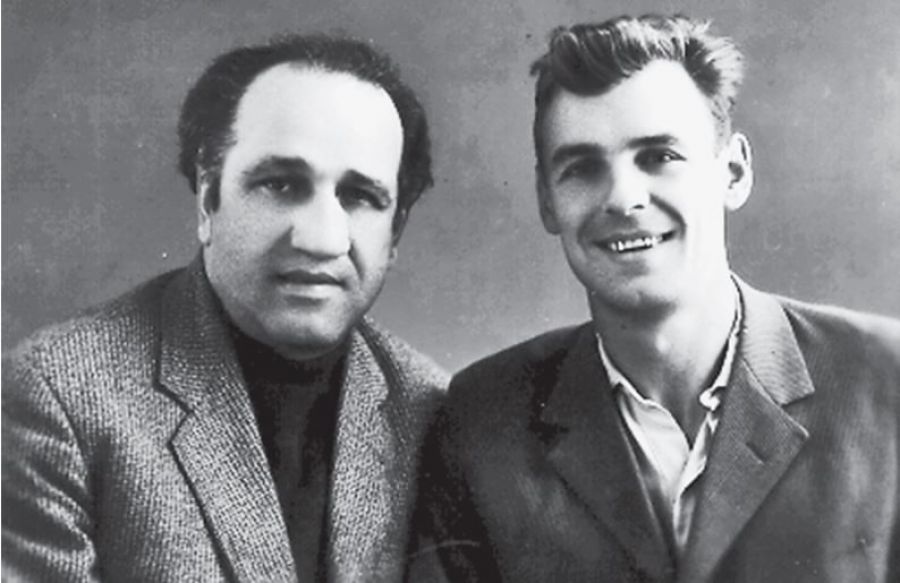 Александр МИХАЙЛОВ и Борис БРЫКИН. Фото начала 60-х годов