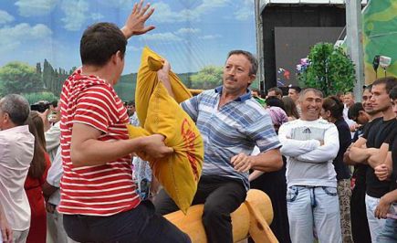 В Барнауле 1 июля во время Сабантуя проведут традиционные соревнования по борьбе на поясах.