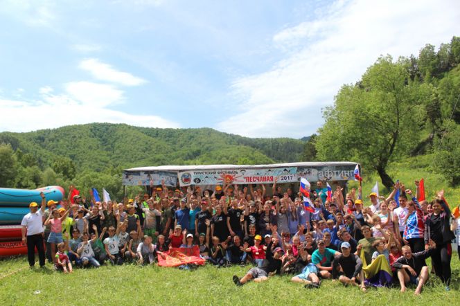 В Алтайском крае состоялся туристский фестиваль «Песчаная-2017».