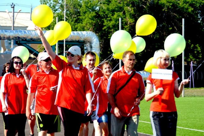 В Яровом прошла VII олимпиада среди организаций города.