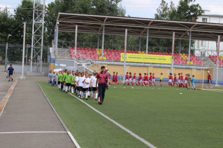 В Бийске состоялся отборочный этап международного футбольного фестиваля "Большие звёзды светят малым" в дивизионе Александра Гостенина.  