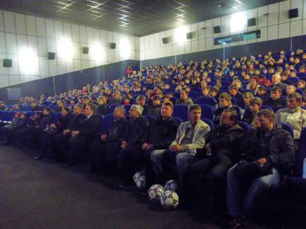 В Рубцовске открылся детский футбольный сезон.