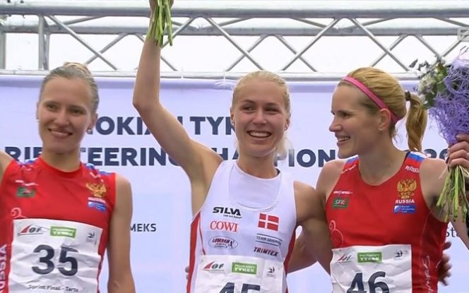 Галина Виноградова - бронзовый призёр чемпионата мира на спринтерской дистанции.