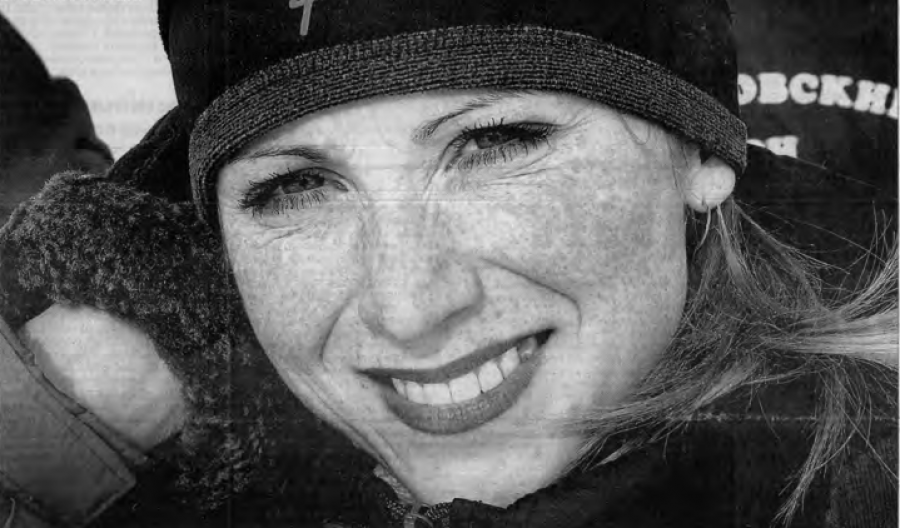 Лариса Овечкина из Мамонтово - победительница соревнований по лыжным гонкам. Фото: Евгений Налимов/"Алтайская правда"