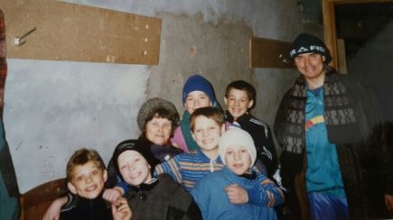 Бабушка футболистов