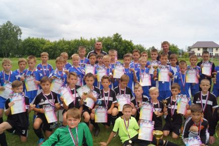 Завершился краевой финал турнира на приз "Кожаный мяч" в младшей возрастной группе.  