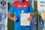 Сергей Руденко выиграл Кубок России среди ветеранов в соревнованиях по толканию ядра и метанию диска