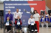 Анастасия Макарьева и Руфа Маслова завоевали три медали на Всероссийском турнире по бочча (спорт лиц с ПОДА) в Санкт-Петербурге