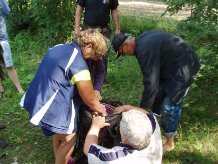 На базе "Озеро Круглое" АлтГУ состоялись соревнования среди людей с ограниченными возможностями здоровья. 