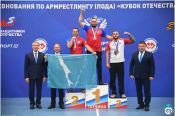 Барнаулец Андрей Пиминов завоевал медали «Кубка Отечества» по армрестлингу (спорт лиц с ПОДА) среди участников СВО