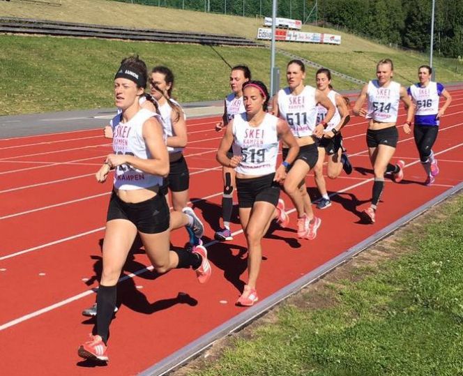 Яна Кирпиченко выступила на фестивале лыжников в Норвегии. 