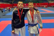 Двое каратистов из Бийска стали призерами международного турнира Kazakhstan Open-2025 в Астане