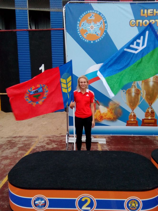Екатерина Гусева - второй призёр чемпионата МЧС России в двоеборье. 