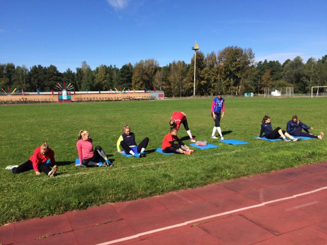 Женская волейбольная команда «Алтай» готовится к сезону, который начнётся 11 октября.