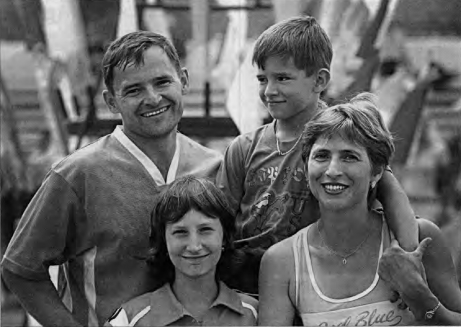 Самая спортивная семья - Третьяковы из Немецкого района. Фото: Сергей Башлычев/ "Алтайская правда"