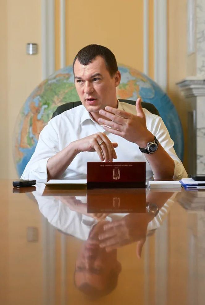 Министр спорта России Михаил Дегтярев. Фото: Игорь Иванко, "Коммерсантъ"