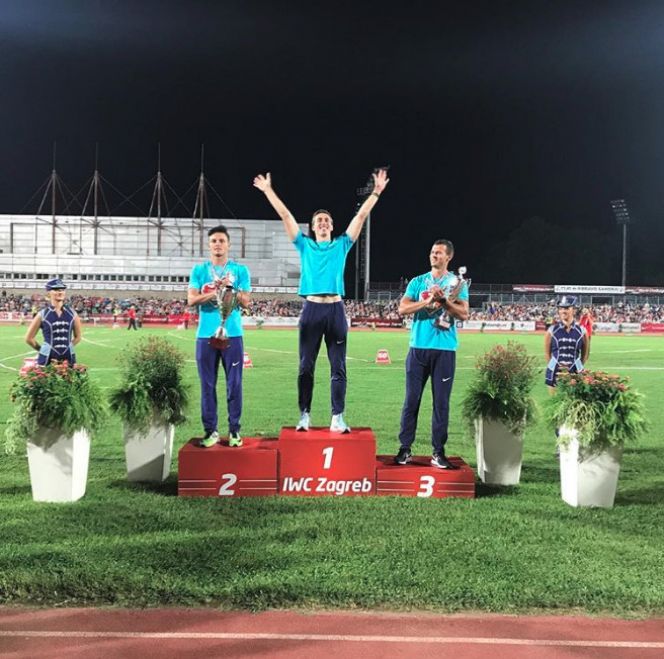 Барьерист Сергей Шубенков одержал победу на мемориале Бориса Ханжековича в Загребе.