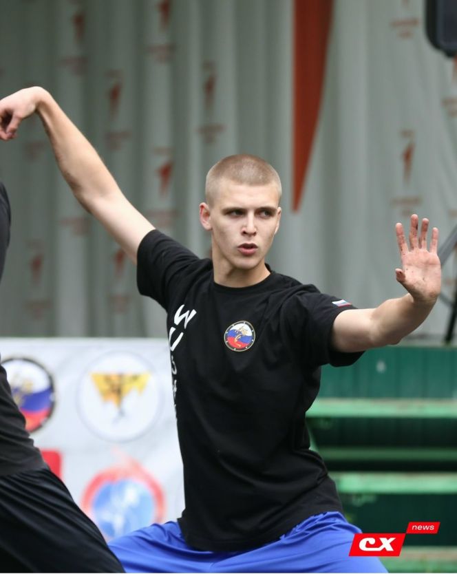 Олег Пятков - первый мастер спорта по ушу в Алтайском крае. Фото: Владимир Мартынов