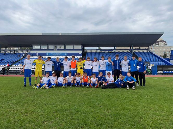 Победное фото команды "Динамо-2010". Фото: Академия "Динамо" 